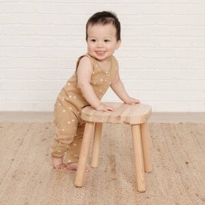 Q by Quincy Mae Tan Sunsuit with Sun Pattern